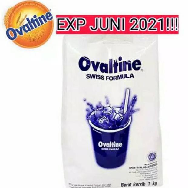 

(Star MaLL DRF 27Ma2Cb) Swiss Ovaltine 1kg 3in1 BPOM EXP 2022 ✱