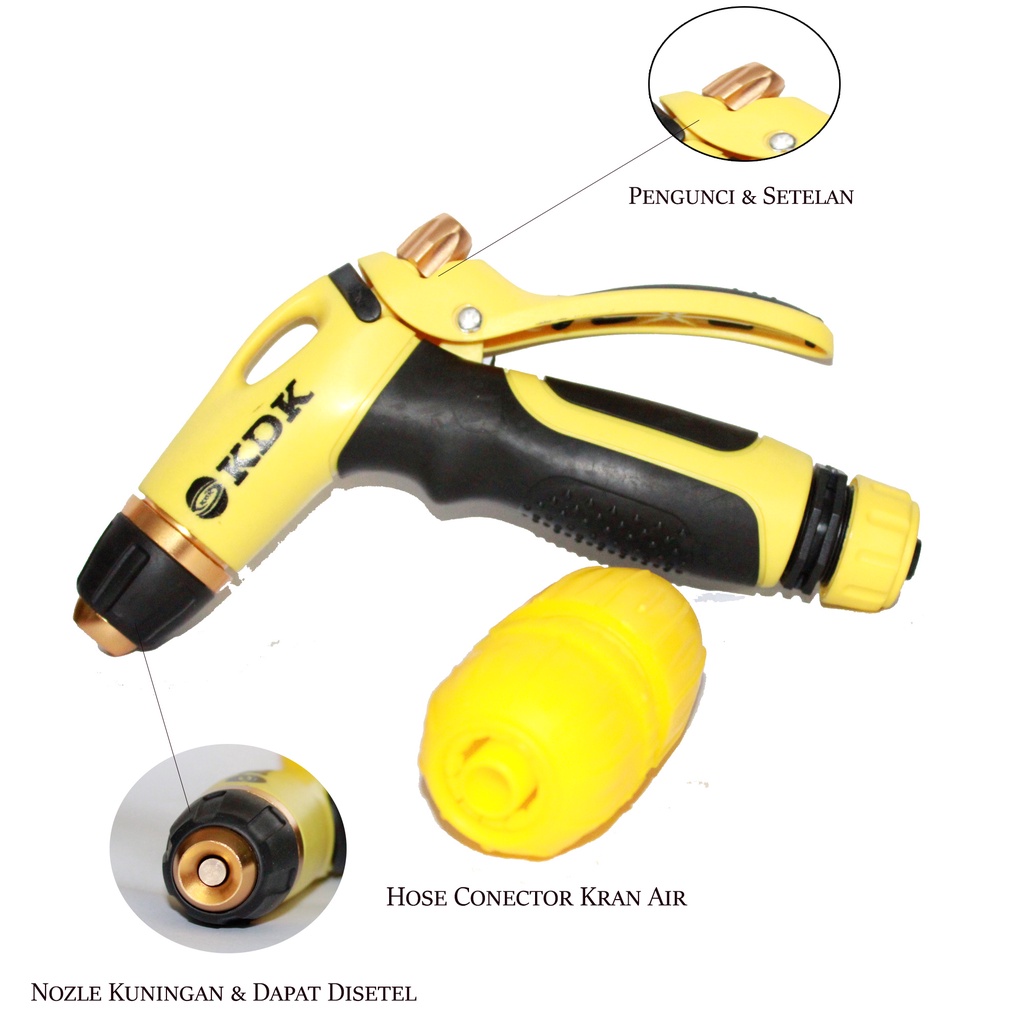 Washer Gun - Gun Super Water Kuningan KDK