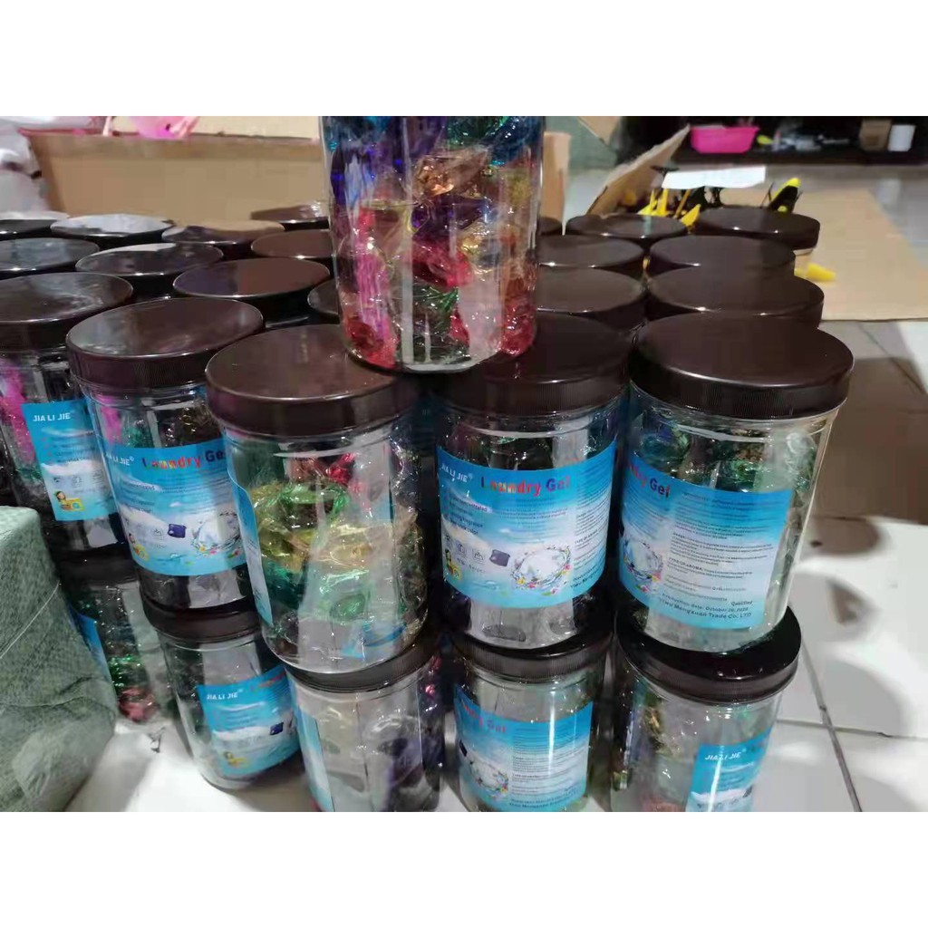 (FO) ISI 50 PCS / TERMURAH LAUNDRY GEL BALL / DETERJEN LIQUID AJAIB 1 KOTAK ISI 50PCS