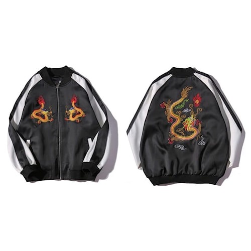 Jaket original X Urband Absolute Jaket Sukajan Dragon / Jaket Sukajan Naga