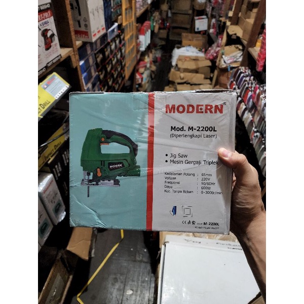 mesin jigsaw pemotong kayu modern m2200 laser