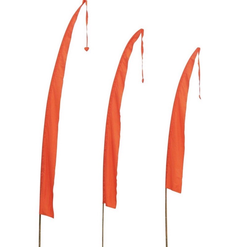 Umbul - Umbul Penjor Dekorasi / Bendera Naga Khas Bali 3, 4, &amp; 5 Meter