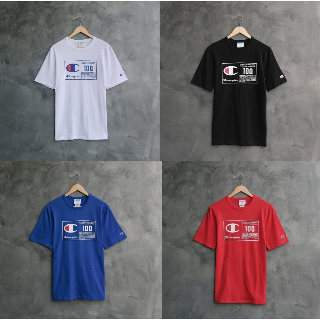 champion 100 years tee