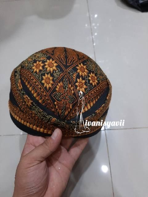 Blangkon Solo Halus, Motif Sekar Jagat (Alusan)