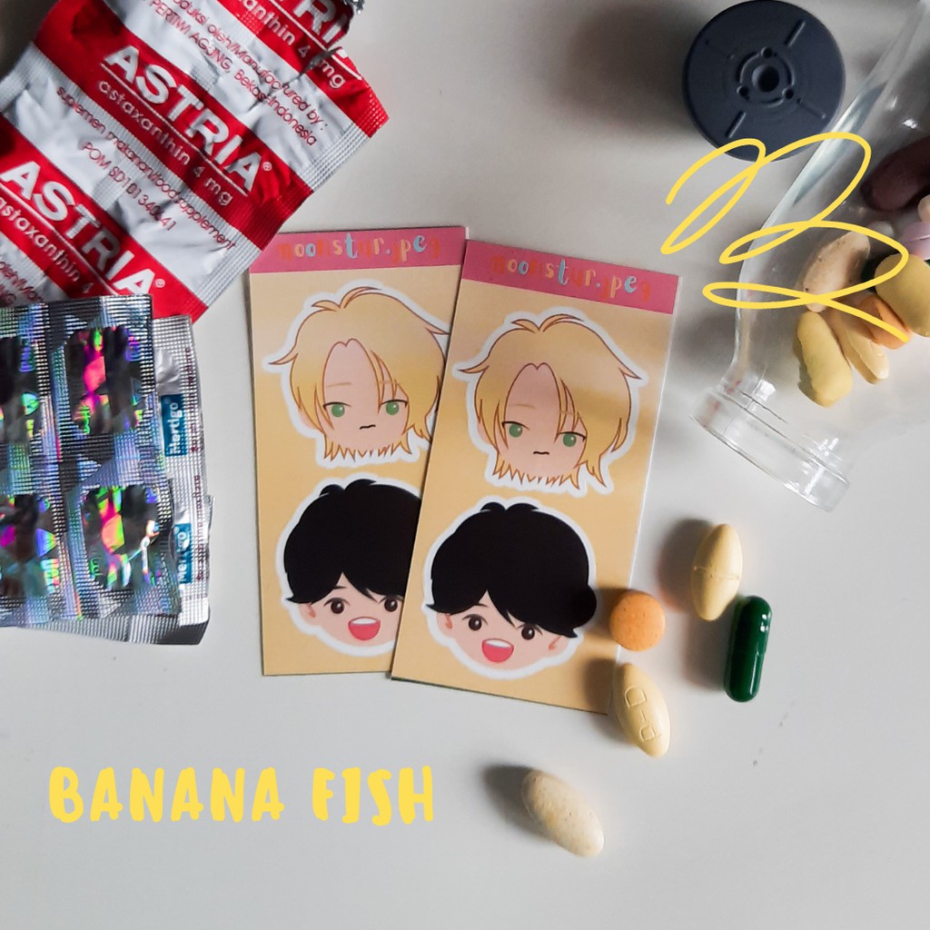 Banana Fish Anime Sticker