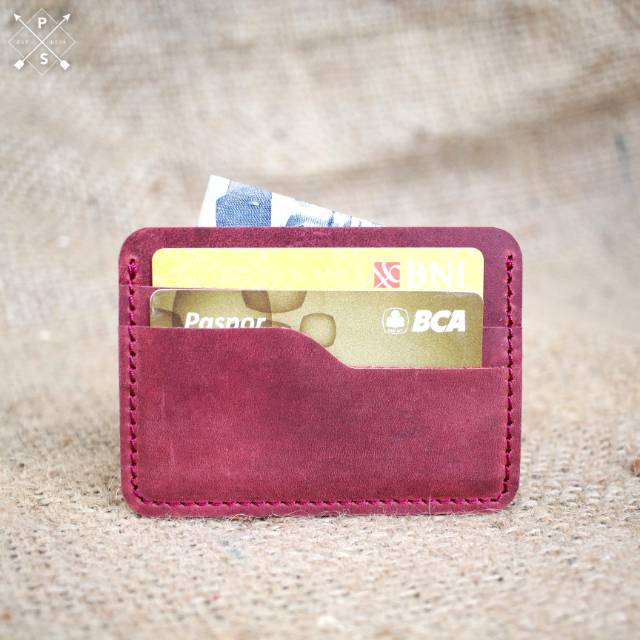 Dompet Kartu Kulit Card Wallet Dompet Card Holder Dompet Atm Card Holder Kulit