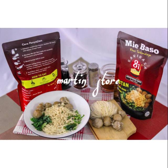 

Mie baso sari rasa isi 2 porsi frozen