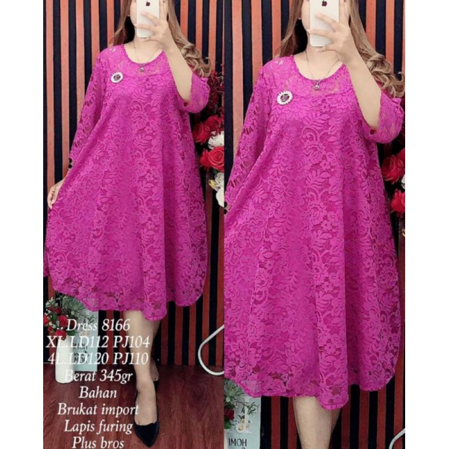 Dress brokat babydoll free