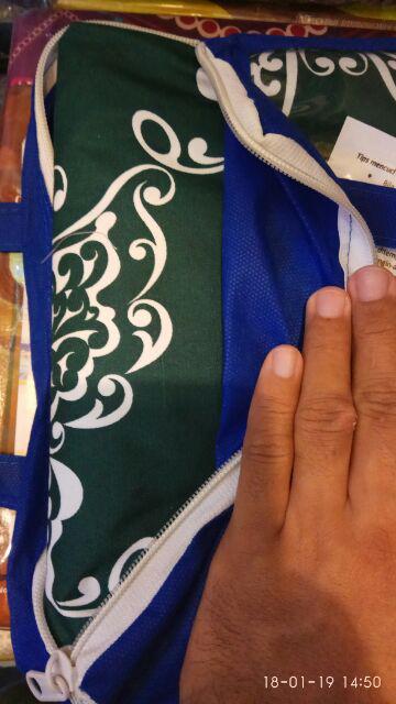 Sprei Waterproof Motif Bunga / Ukir / Polos / Packing Tas