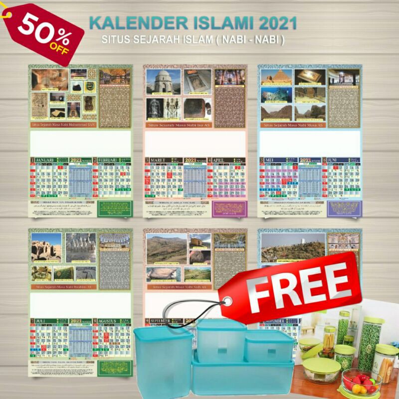 Kalender 2021 Kalender Islami 2021 Kalender Hijriyah Shopee Indonesia