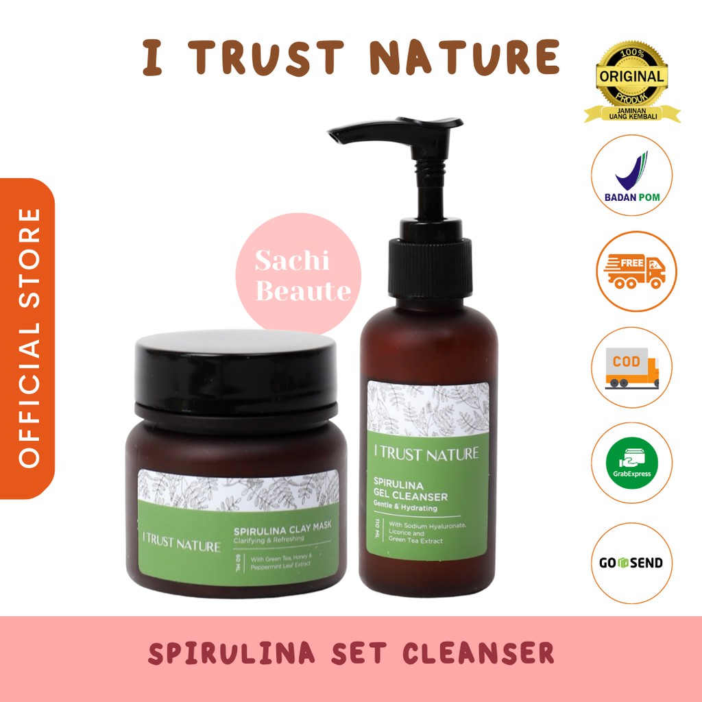 I Trust Nature - Spirulina Cleansing Set