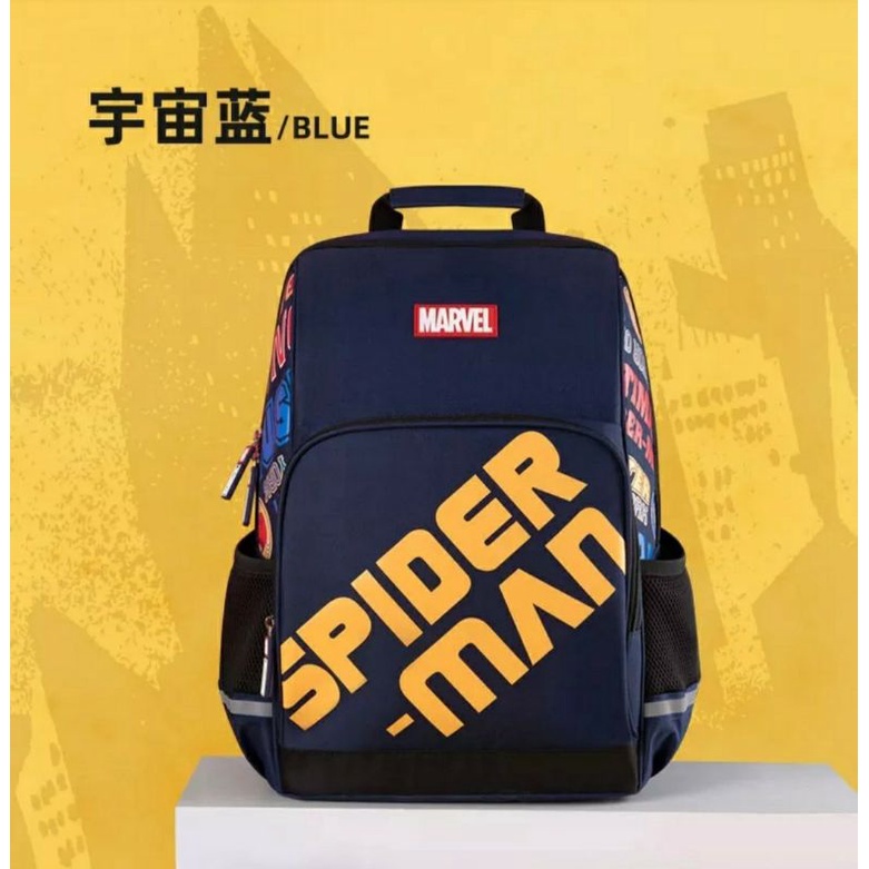 dnr01_Tas Ransel Anak Laki Laki karakter SPIDERMAN Tas Sekolah Anak TK SD SMP Tas Ngaji