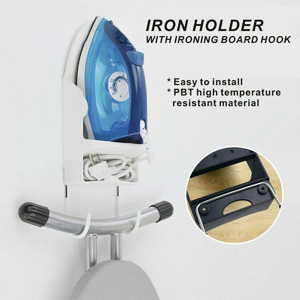 Solighter Ironing Board Holder Hot Sale Untuk Rak Penyimpanan Lemari Rumah