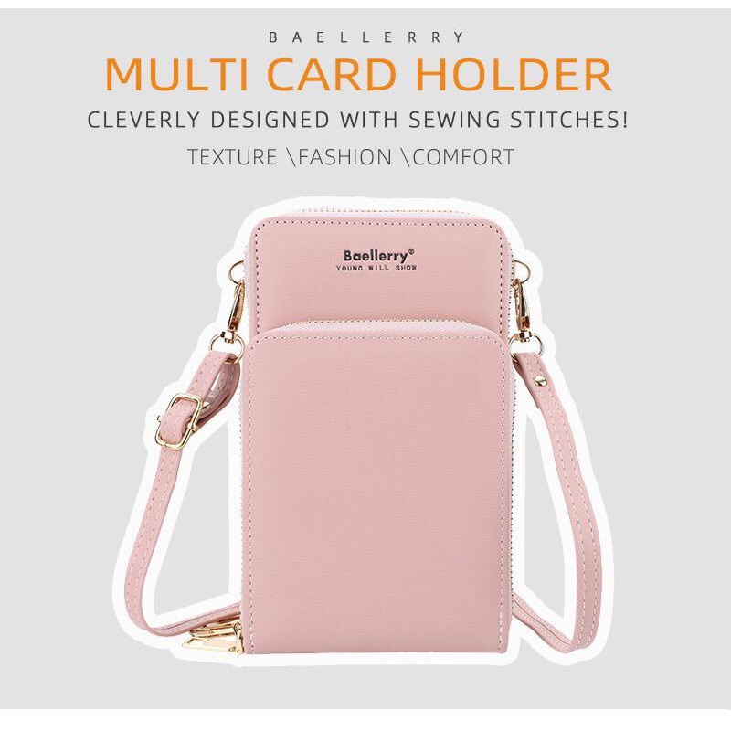 ☛TK☚ D042 DOMPET BAELLERRY YOUNG WILL SHOW MODEL 3 KANTONG WANITA SLINGBAG NEW FASHION IMPORT
