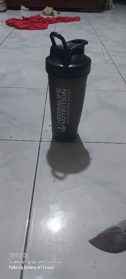 Shaker 600ml Herbalife Original Neon Jumbo Botol Minum Herbalife 200g (1kg Isi 6)