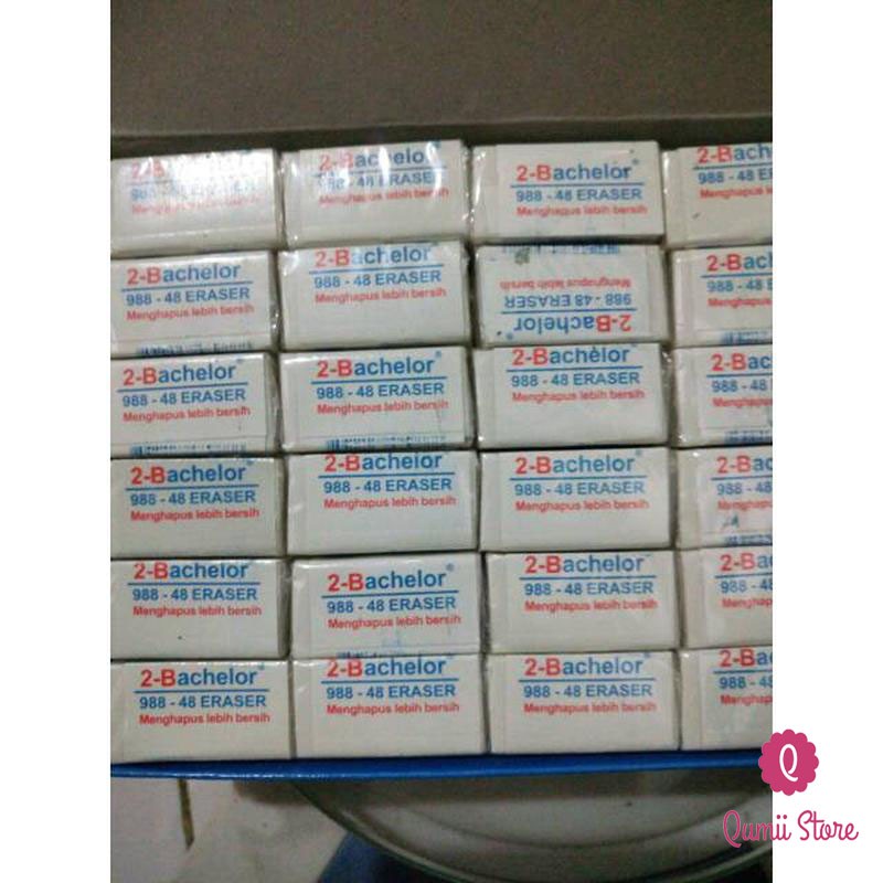 

6 Pieces Eraser 2Bachelor / Setip / Penghapus Pensil Murah