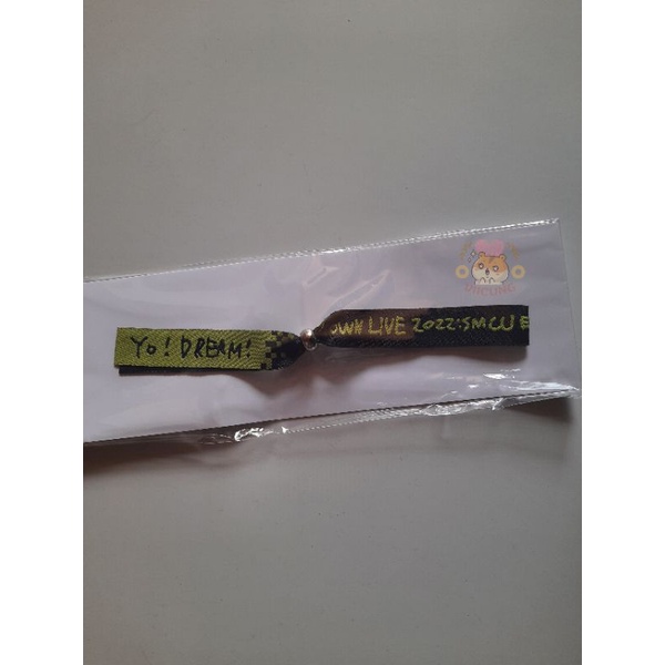Fabric bracelet md smtown smcu jisung nct dream sealed