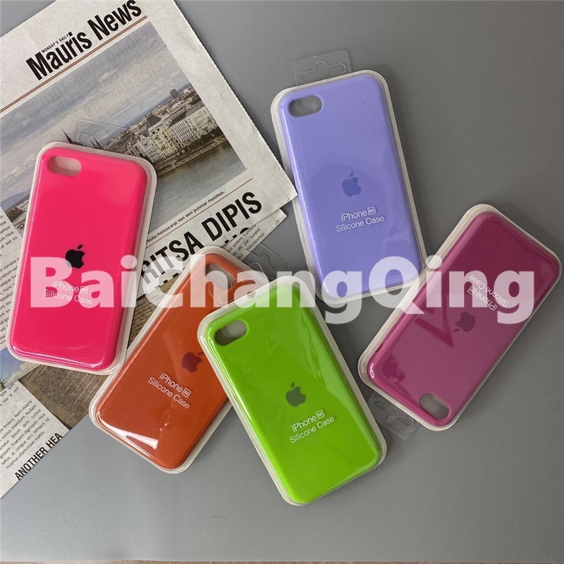 Soft Case Silikon Tpu Motif Logo 3d Kualitas Tinggi Untuk Iphone Se 2020