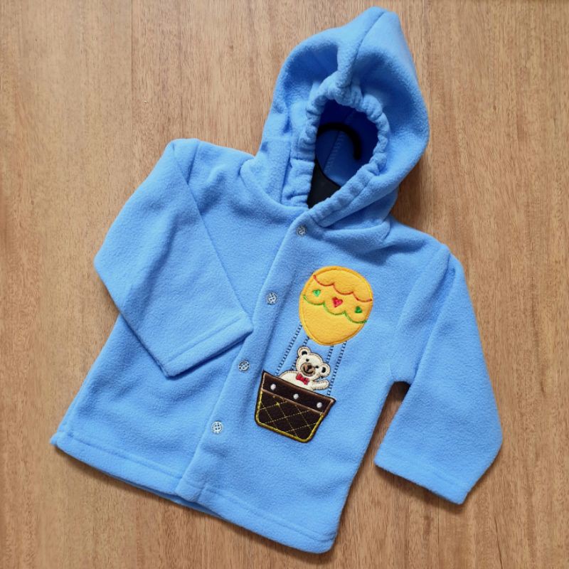 Jaket Boboko Bayi Jacket Baby 6-24 Bulan Sweater Bayi Kancing / Resleting Motif