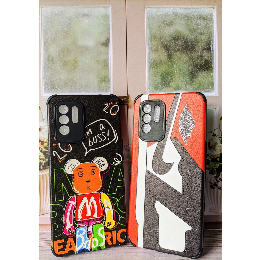 Case Hp Softcase Handphone Casing Soft Case Branded Realme C1 C11 C21 C25 C25S Motif Kaws