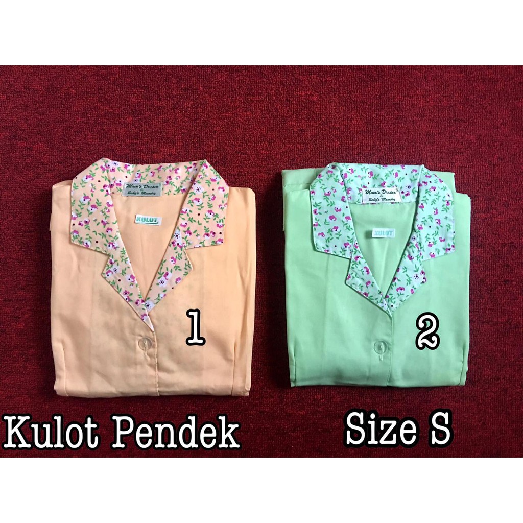 Baju Suster Kulot Pendek S