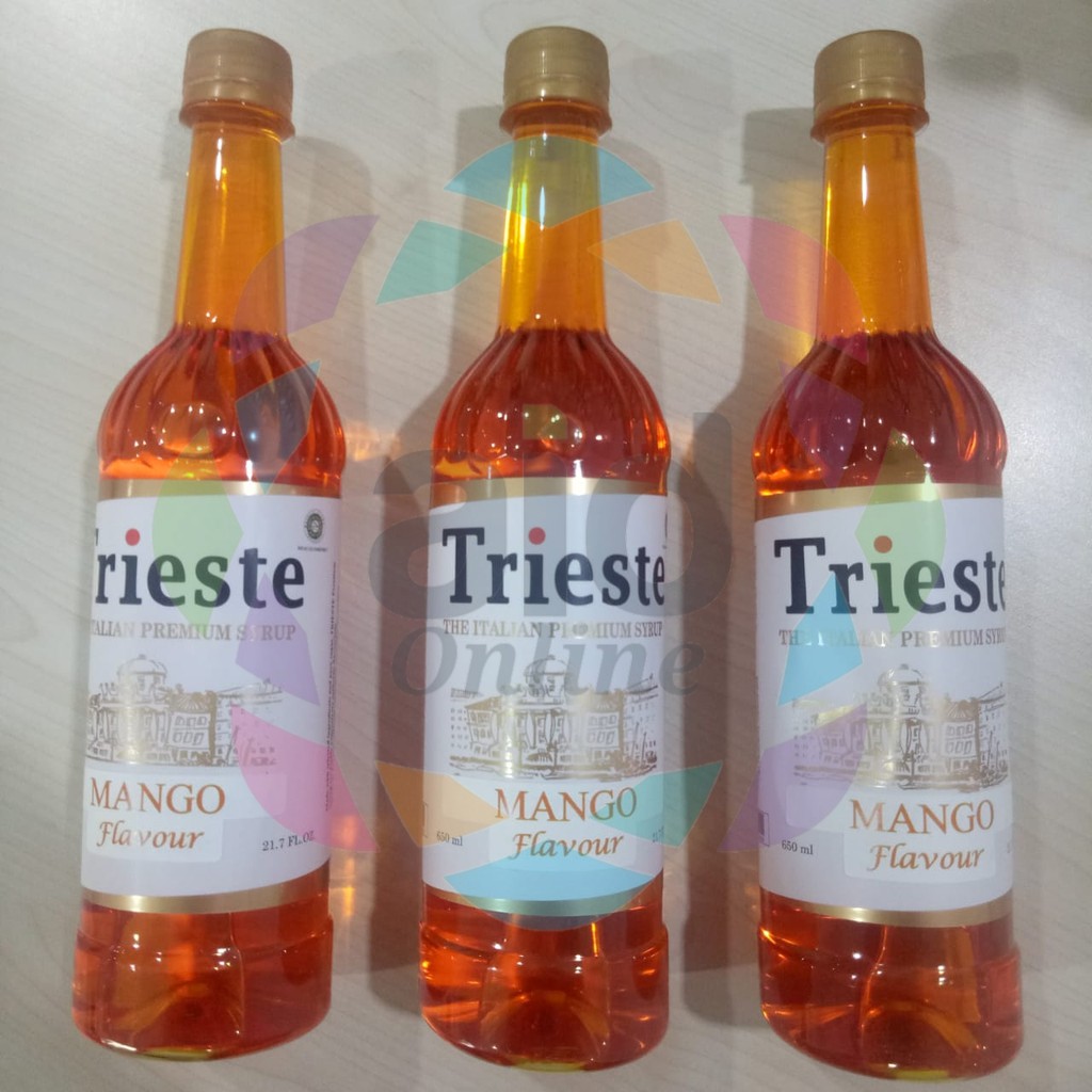 

Sirup Trieste Italian Premium Syrup Mango Flavour - 650ml