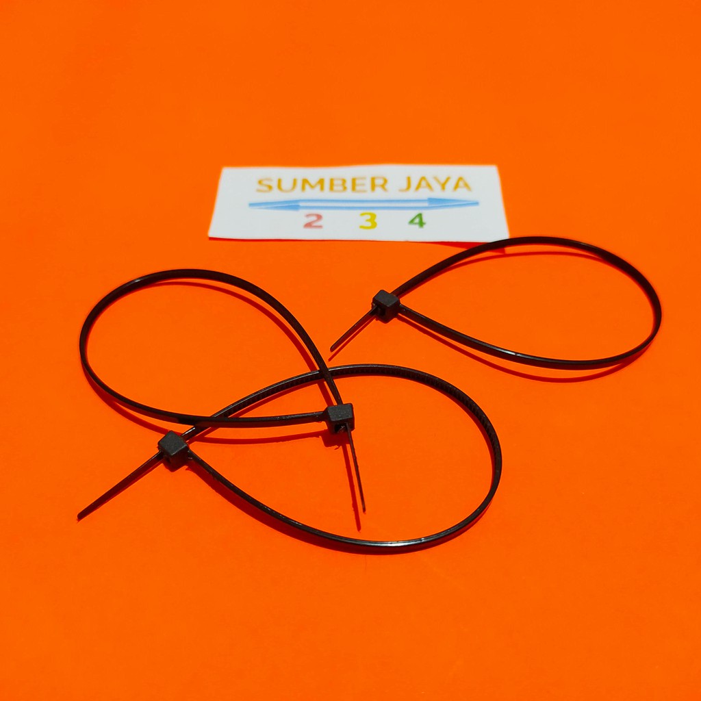 Kabel Ties 15 CM HITAM isi 100 PCS 3 X 150 TERMURAH