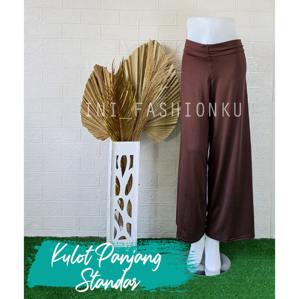 (TERLARIS) CELANAKULOT PANJANG WANITA KULOT PAYUNG UKURAN STANDAR BAHAN JERSEY ADEM BISA COD