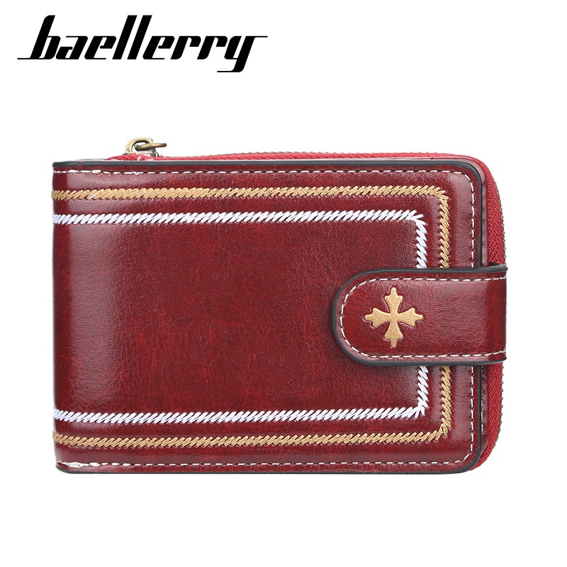 DOMPET LIPAT BAELLERRY ORIGINAL WANITA IMPORT KULIT PREMIUM LORENA KECIL MINI KARTU KOREA ORI BATAM