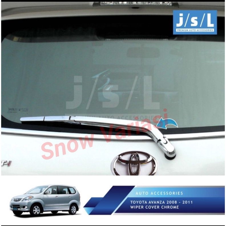 AVANZA COVER BACK WIPER / GAGANG WIPER BELAKANG COVER CHROME