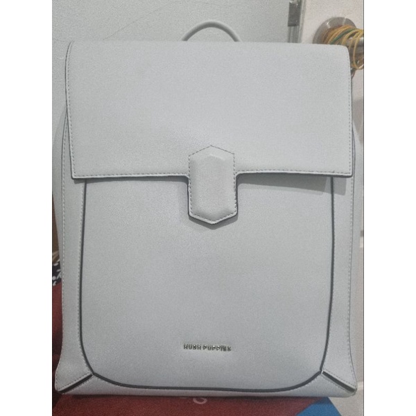 [PRELOVED] Hush Puppies Octave Backpack Size L warna Light Grey