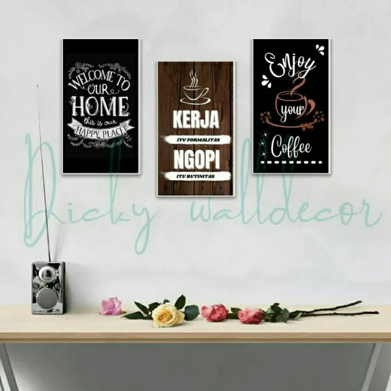 walldecor quotes hiasan dinding pajangan dinding foto tempel