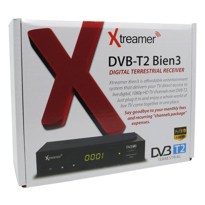 Promo Xtreamer Set Top Box Dvb-T2 Bien And Media Player Terlaris