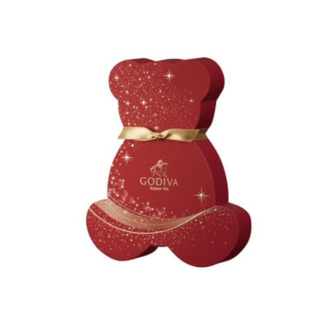 

Godiva Holiday Chocolate Bear Gift Box isi 7pc Coklat Natal Christmas