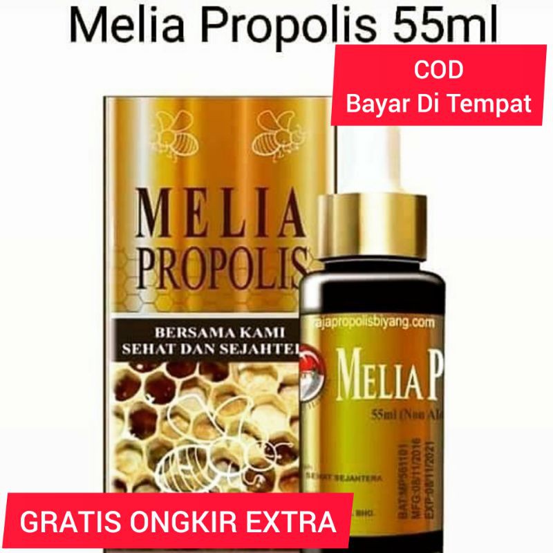 ( BISA COD ) Melia Propolis 30ml Propolis Melia 55ml