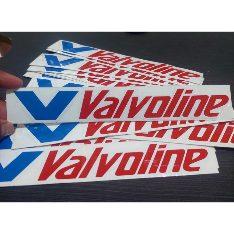 STICKER CUTTING VALVOLINE