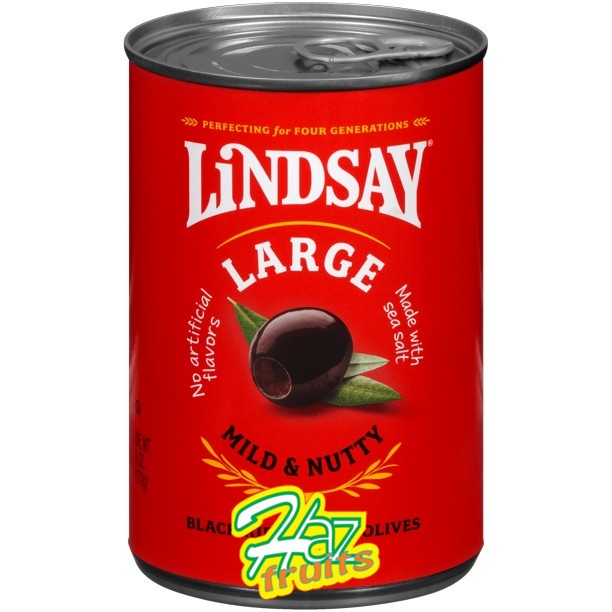 

Lindsay Ripe Pitted Olives Large / Zaitun Hitam - 170 Gram