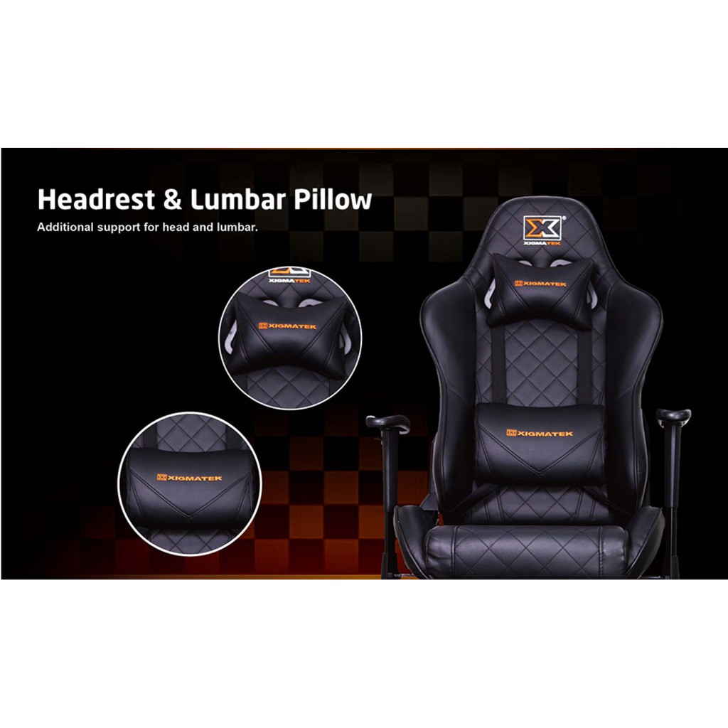 Kursi Kantor gaming Xigmatek hairpin premium - Gaming chair - bangku racing