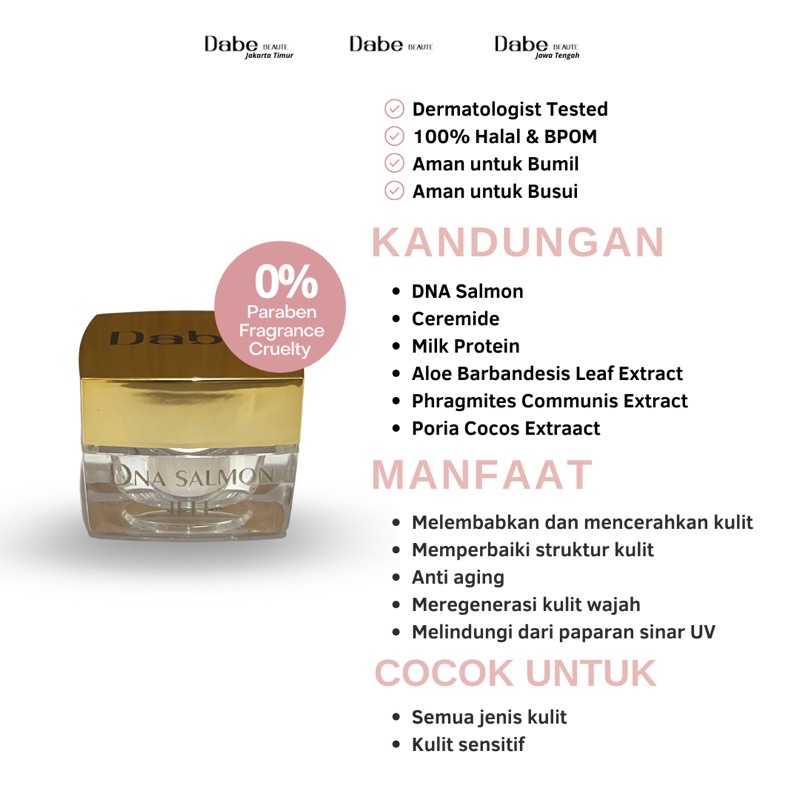 Dabe Beaute - Salmon DNA Jell | READY