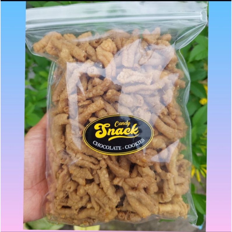 

usus ayam crispy merk gentong 250gram