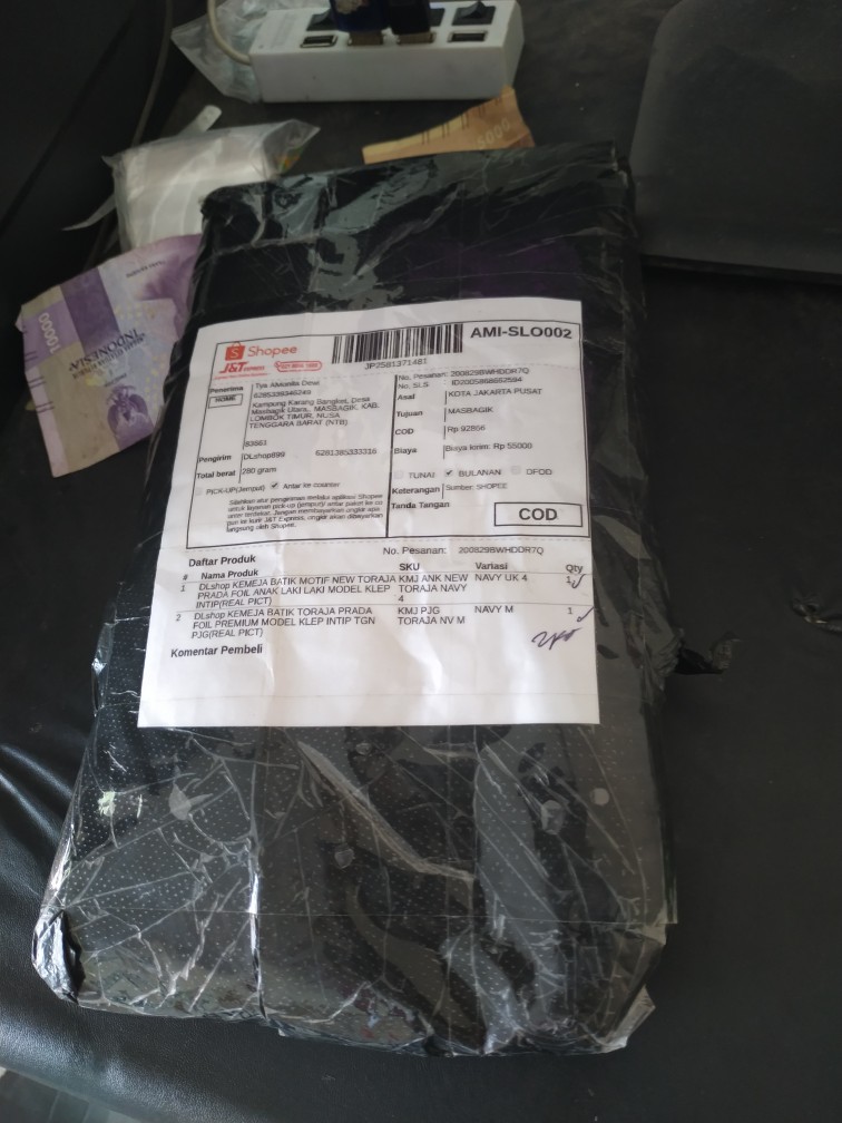 Dlshop Kemeja Batik Toraja Prada Foil Premium Model Klep Intip Tgn Pjg(real Pict)