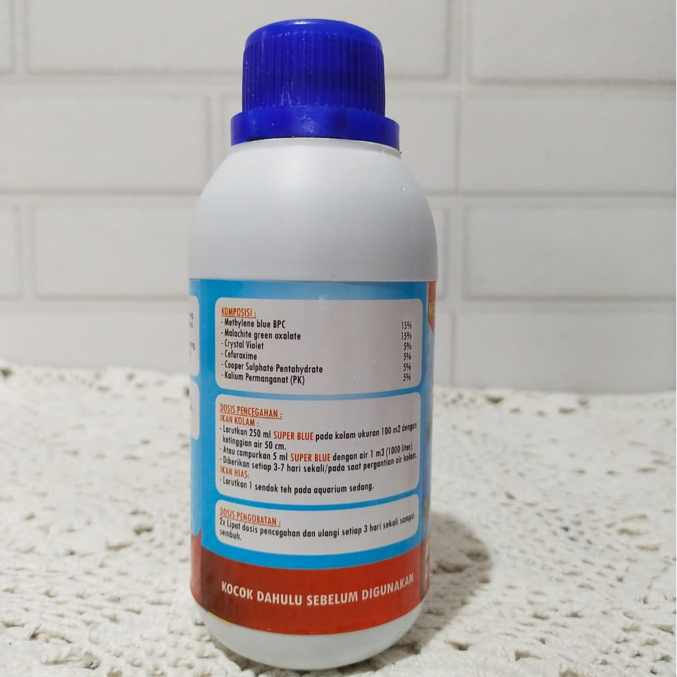 Raid All Super Blue Obat biru ikan Anti Jamur Bakteri Parasit virus superblue