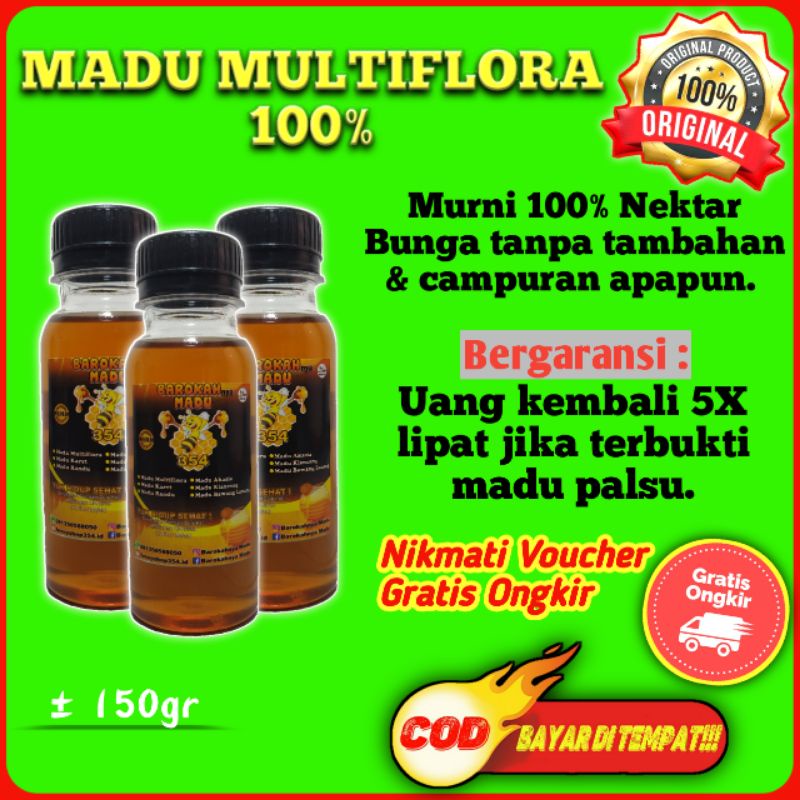 

MADU 354 | Termurah | Madu Multiflora Super Murni 100% Madu Nektar Bunga Madu Barokah 354 Bukan Madu Palsu Madu Stamina Madu Asli