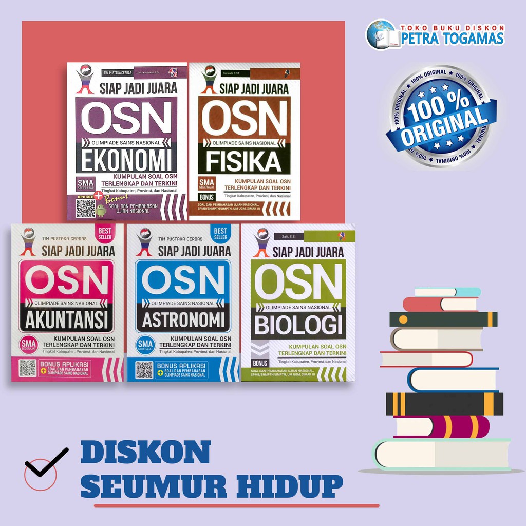 

SERI SIAP JADI JUARA OSN SMA SEDERAJAT/BUKU SMA