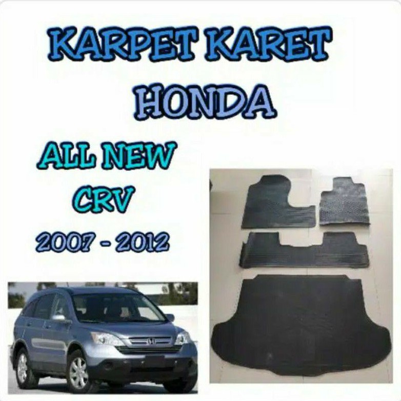 Karpet karet alas mobil  all new crv 2007-2012