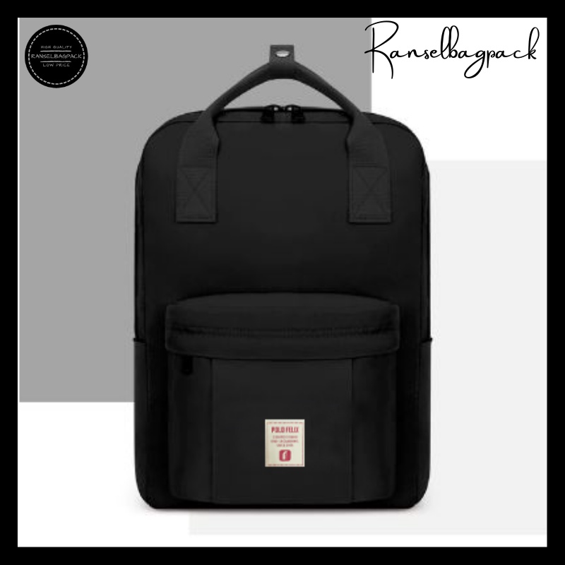 Tas Ransel Wanita - Sekolah Kuliah Kerja Laptop Traveling Backpack Punggung Bahu Multifungsi Kekinian Terbaru Murah Bagus Anti Air Waterproof Model Korea Import Lokal Original Simple Elegan Casual Kapasitas Besar Perempuan Cewek