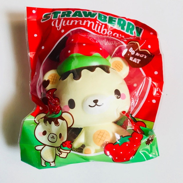 Yummibear Strawberry Squishy by Creamii Candy