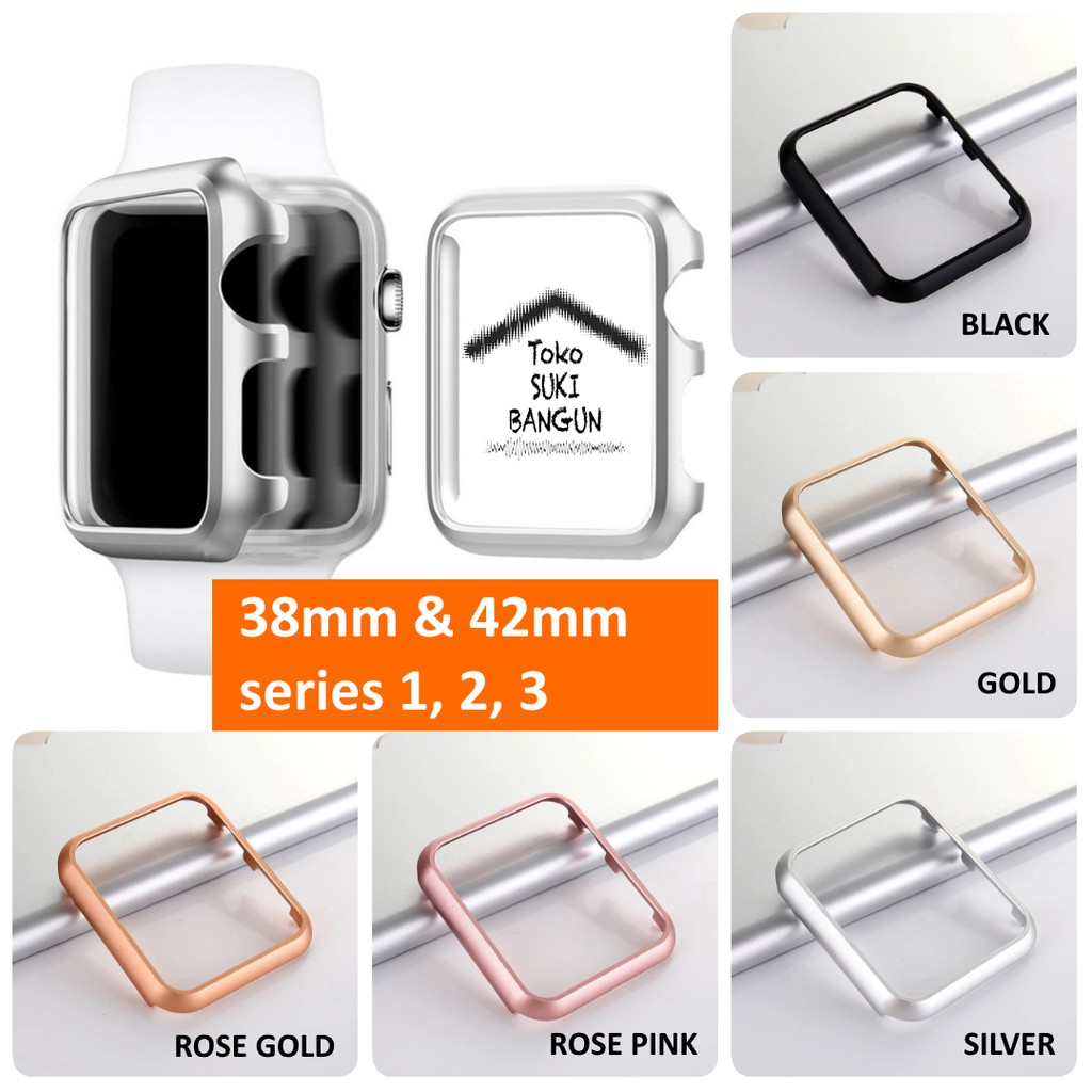 Apple Watch Case Real Metal Aluminium Solid 38mm 42m Series 1 2 3