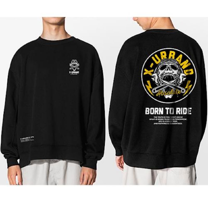 Crewneck SweatShirt Skull Head