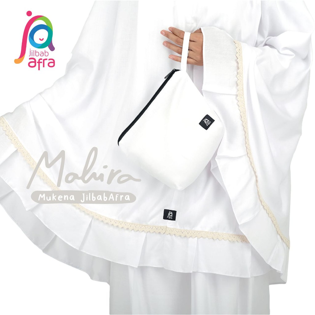 Mukena Mahira - Mukena Jilbab Afra ( Jilbab Arfa ) - Mukena Katun Rayon Mukena Adem Ringan lembut